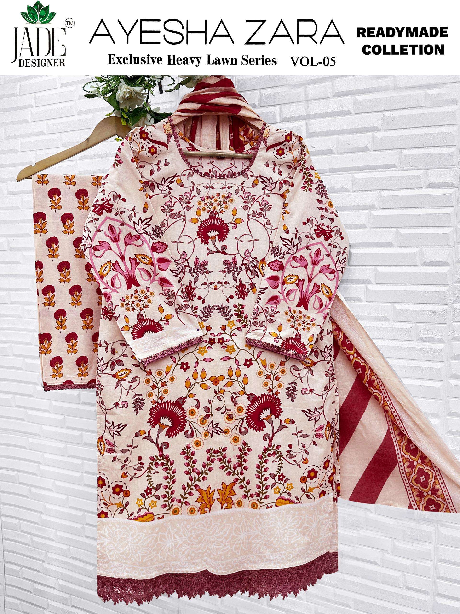 JADE AYESHA ZARA VOL 4 READY MADE COLLECTION 