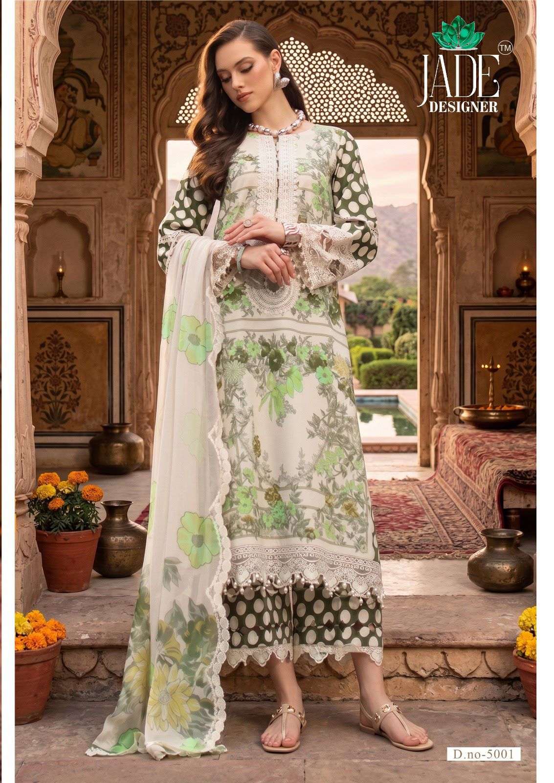 JADE AYESHA ZARA VOL 5 LAWN COTTON DIGITAL PRINT SALWAR SUIT