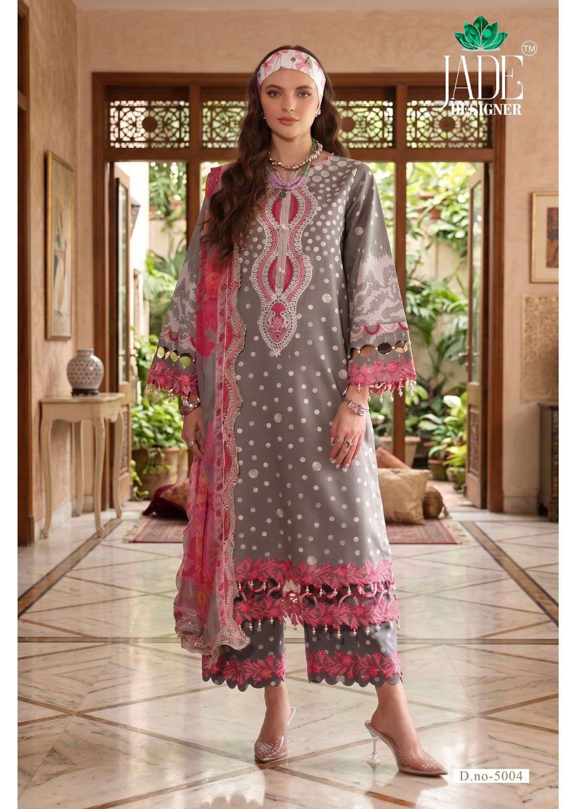 JADE AYESHA ZARA VOL 5 LAWN COTTON DIGITAL PRINT SALWAR SUIT