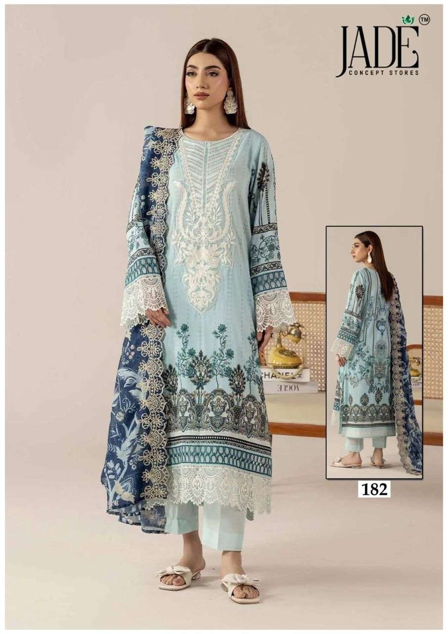 JADE CHEVRON EXCLUSIVE HEAVY COTTON VOL 19 COTTON DIGITAL PRINT SALWAR SUIT