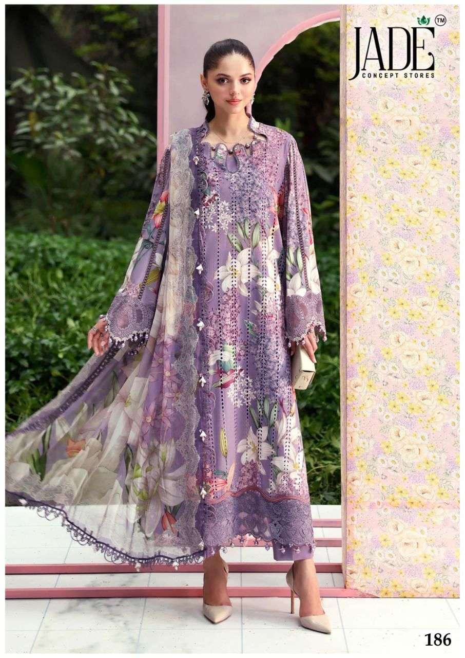 JADE CHEVRON EXCLUSIVE HEAVY COTTON VOL 19 COTTON DIGITAL PRINT SALWAR SUIT