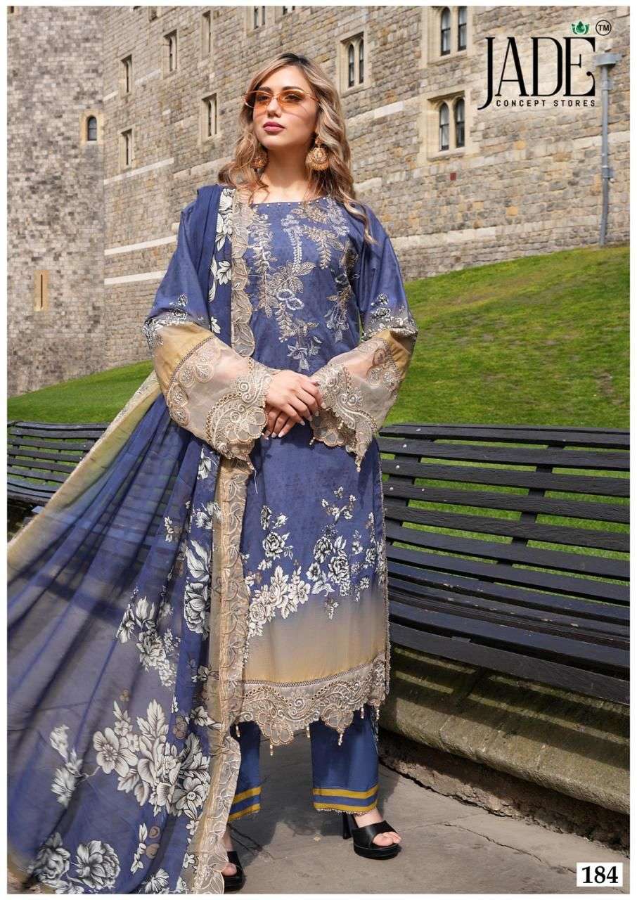 JADE CHEVRON EXCLUSIVE HEAVY COTTON VOL 19 READY MADE COLLECTION