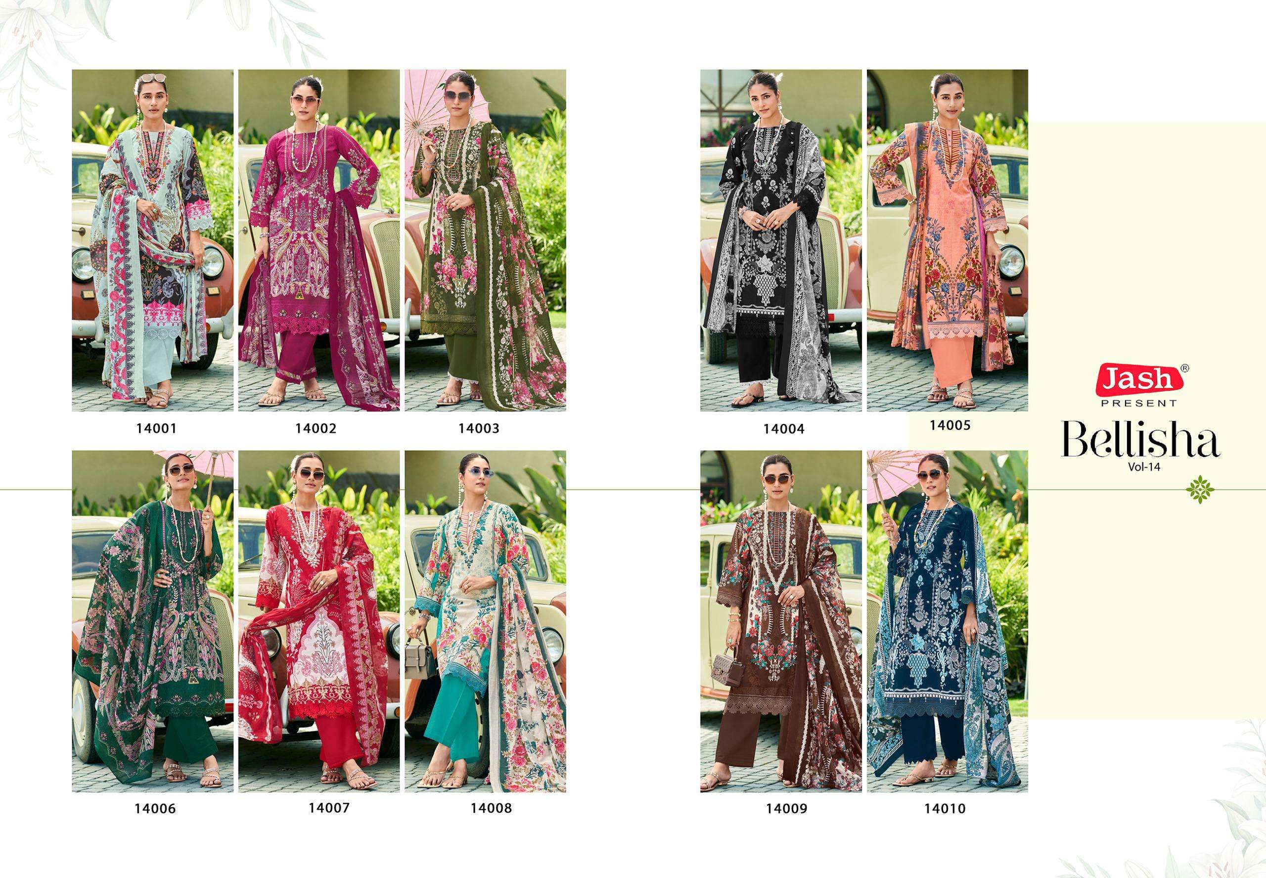 JASH BELLIZA VOL 14 COTTON DIGITAL PRINT SALWAR SUIT