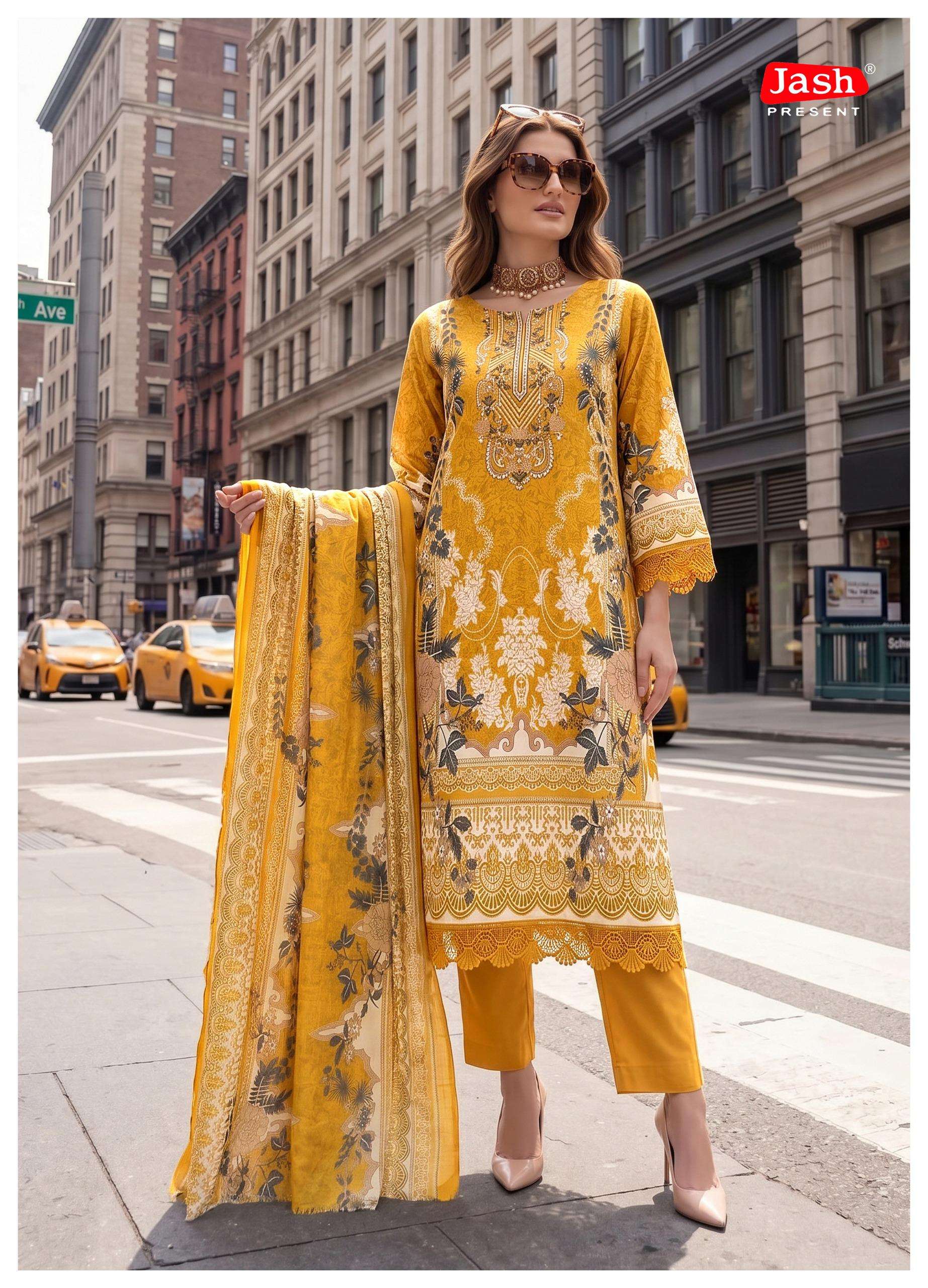 JASH ELLIZA VOL 56 COTTON DIGITAL PRINT UNSTITCH SALWAR SUIT