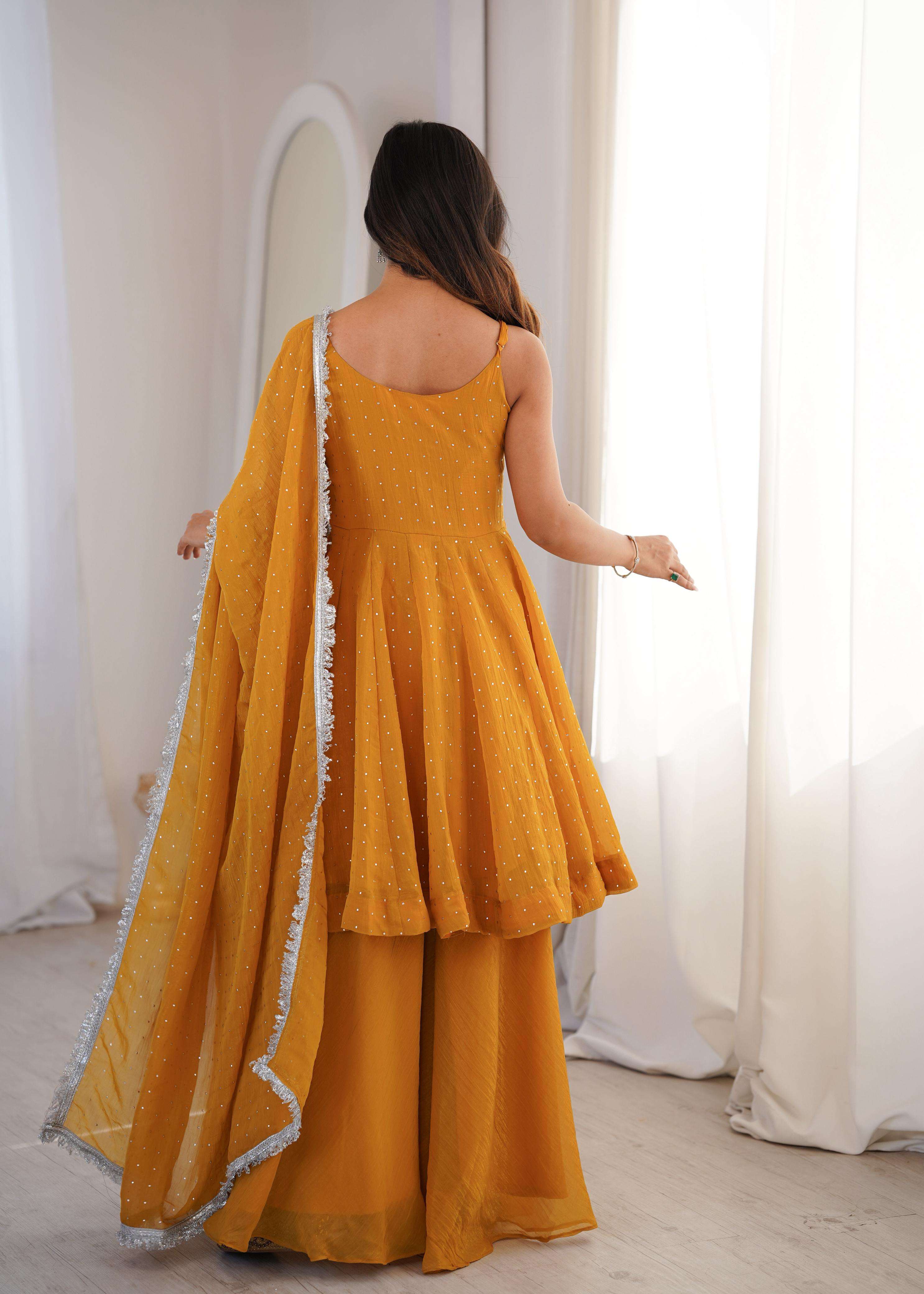 JF 046 SILK DESIGNER WORK PARTY LOOKS PARTY WEAR LADIES SUIT