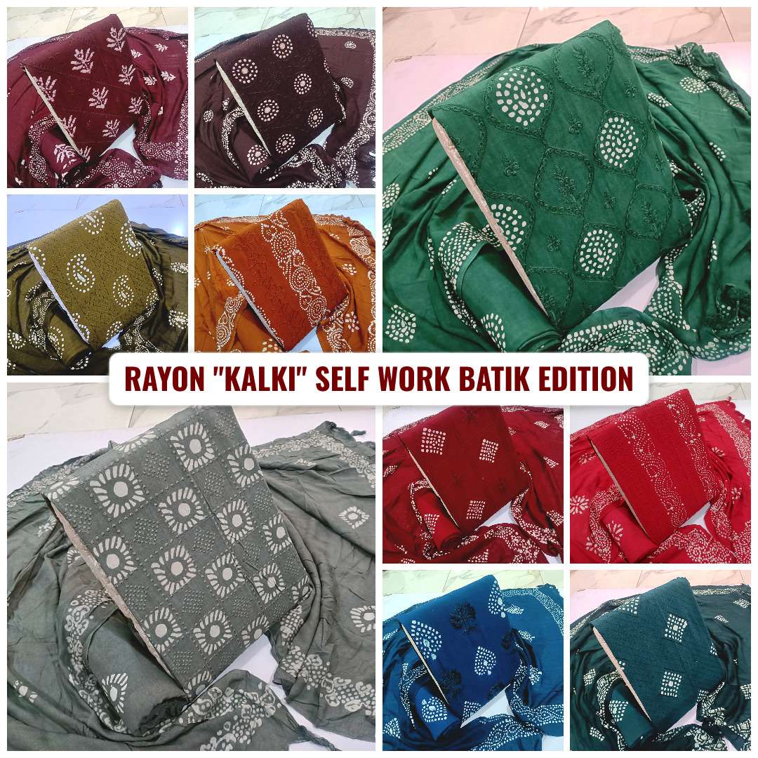 JJ CREATION KALKI SELF WORK BATIK EDITION VOL 1