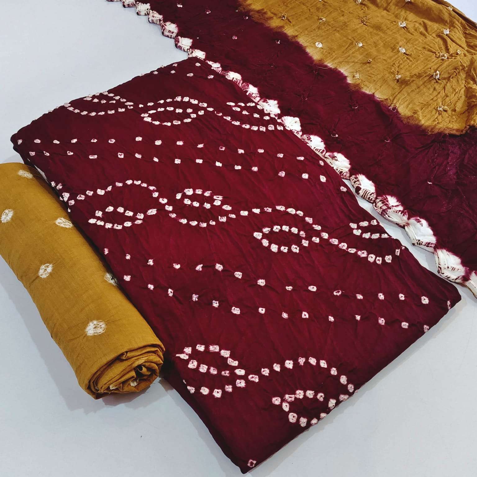 JJ CREATION SATIN PREMIUM BANDHEJ COLLECTION 