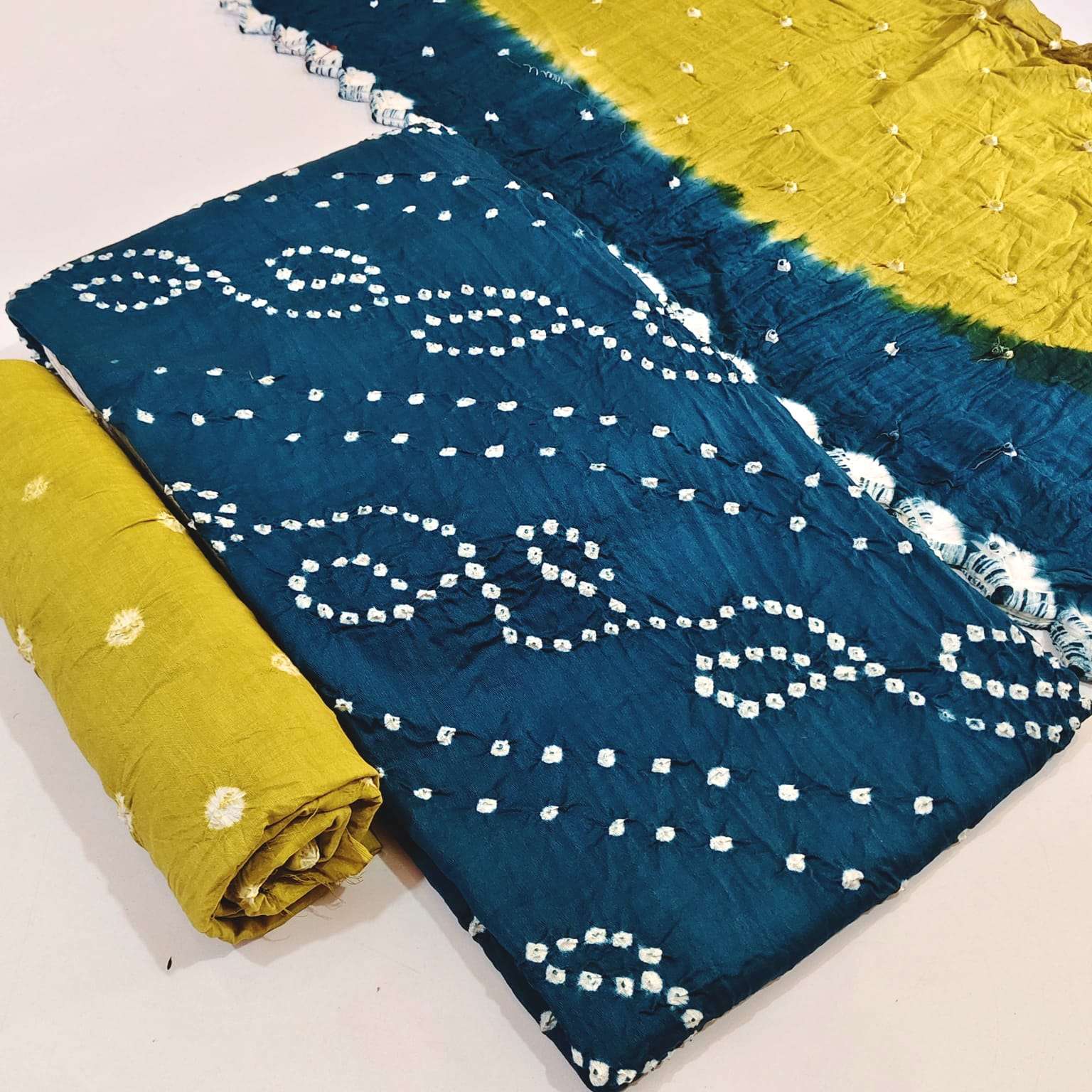 JJ CREATION SATIN PREMIUM BANDHEJ COLLECTION 