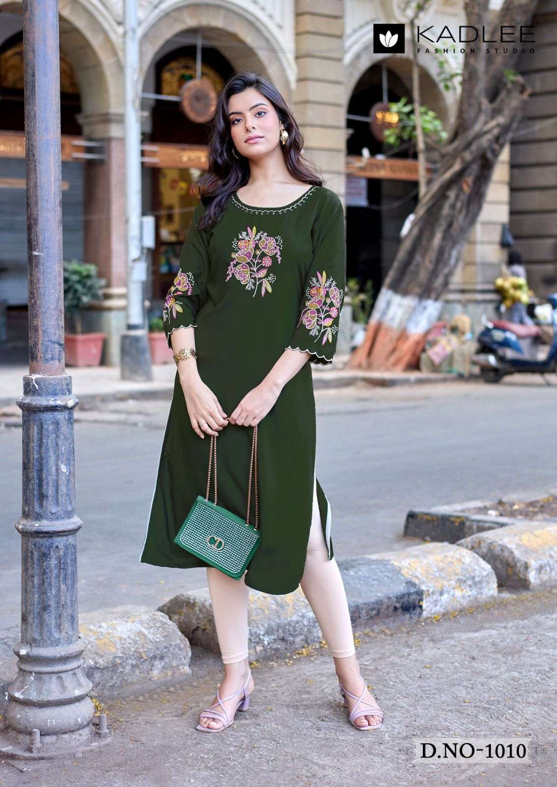 KADLEE FASHION LADLEE VOL 3 RAYON FANCY WORKS LADIES KURTI