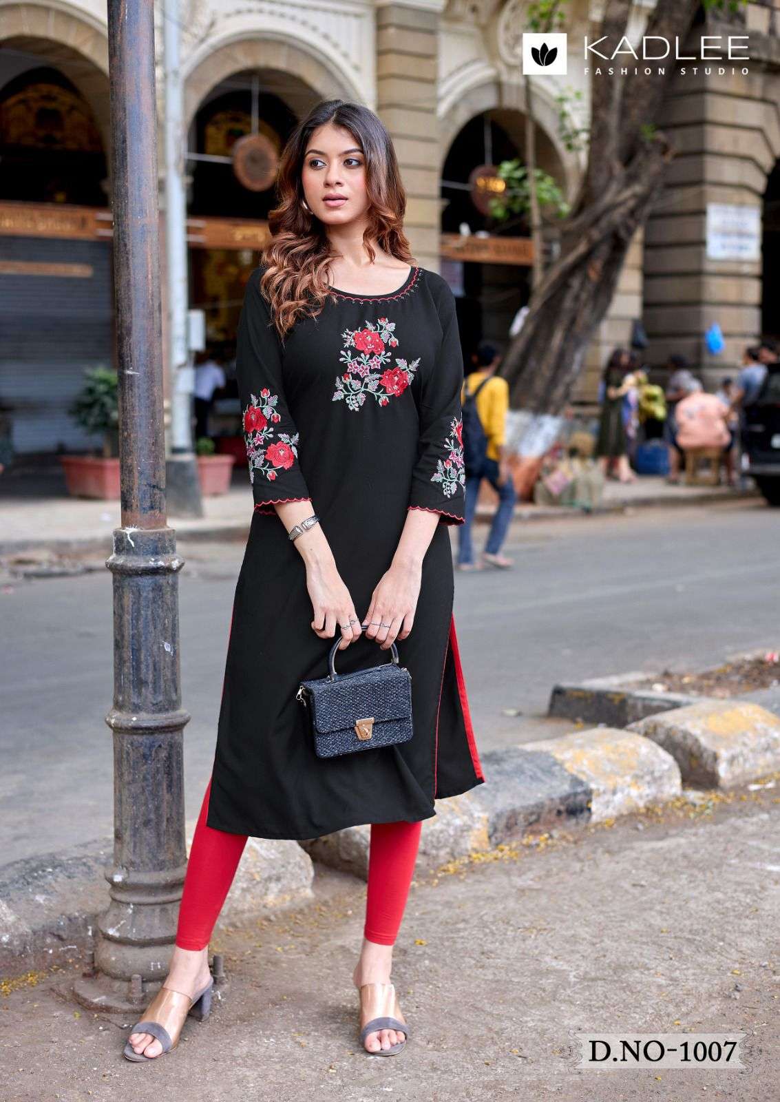 KADLEE FASHION LADLEE VOL 3 RAYON FANCY WORKS LADIES KURTI