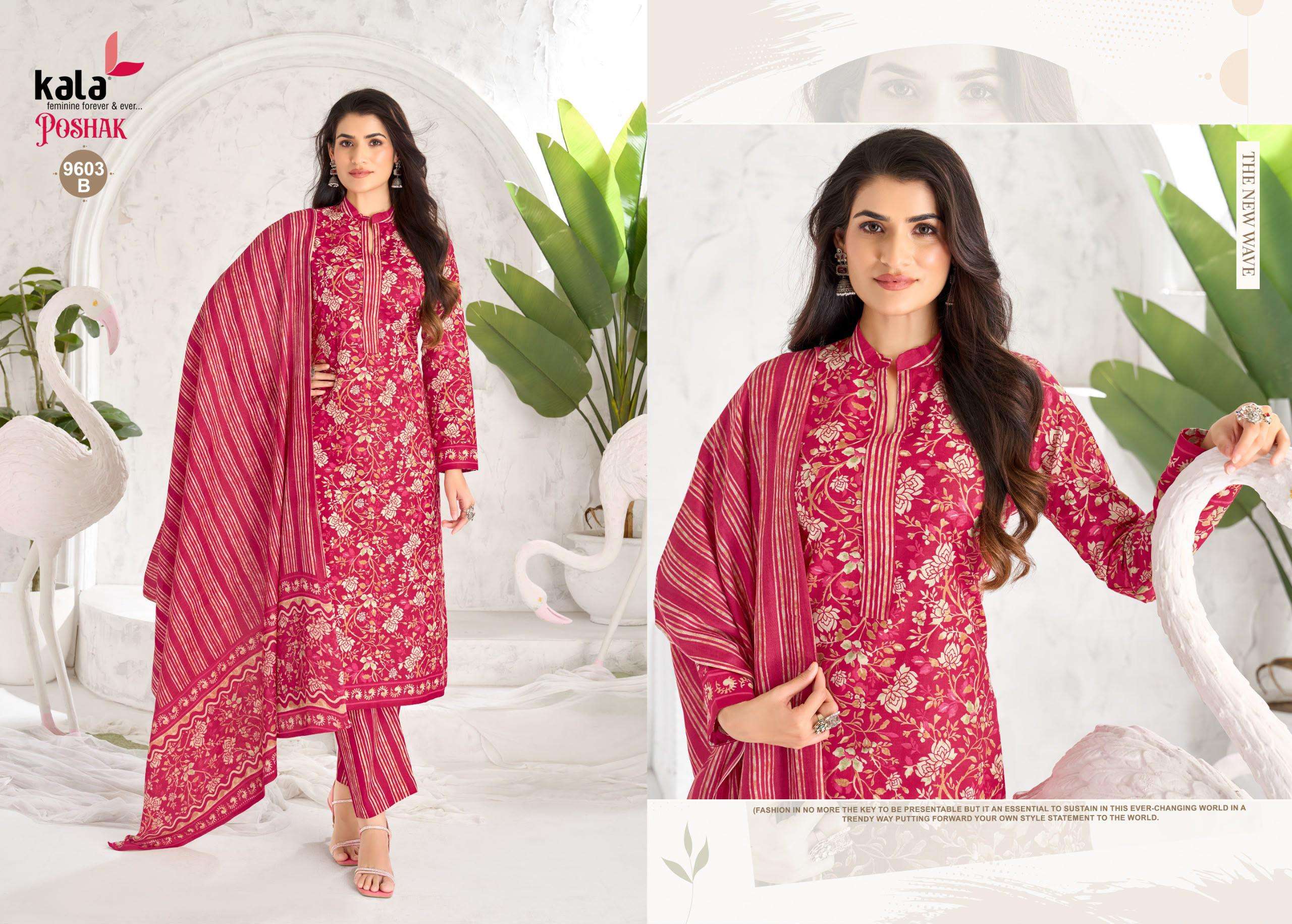 KALA FASHION POSHAK VOL 4 COTTON PRINTED SALWAR SUIT