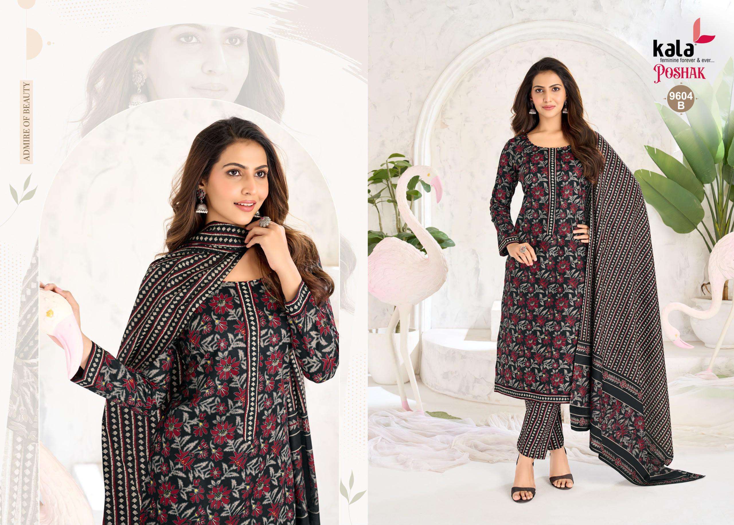 KALA FASHION POSHAK VOL 4 COTTON PRINTED SALWAR SUIT