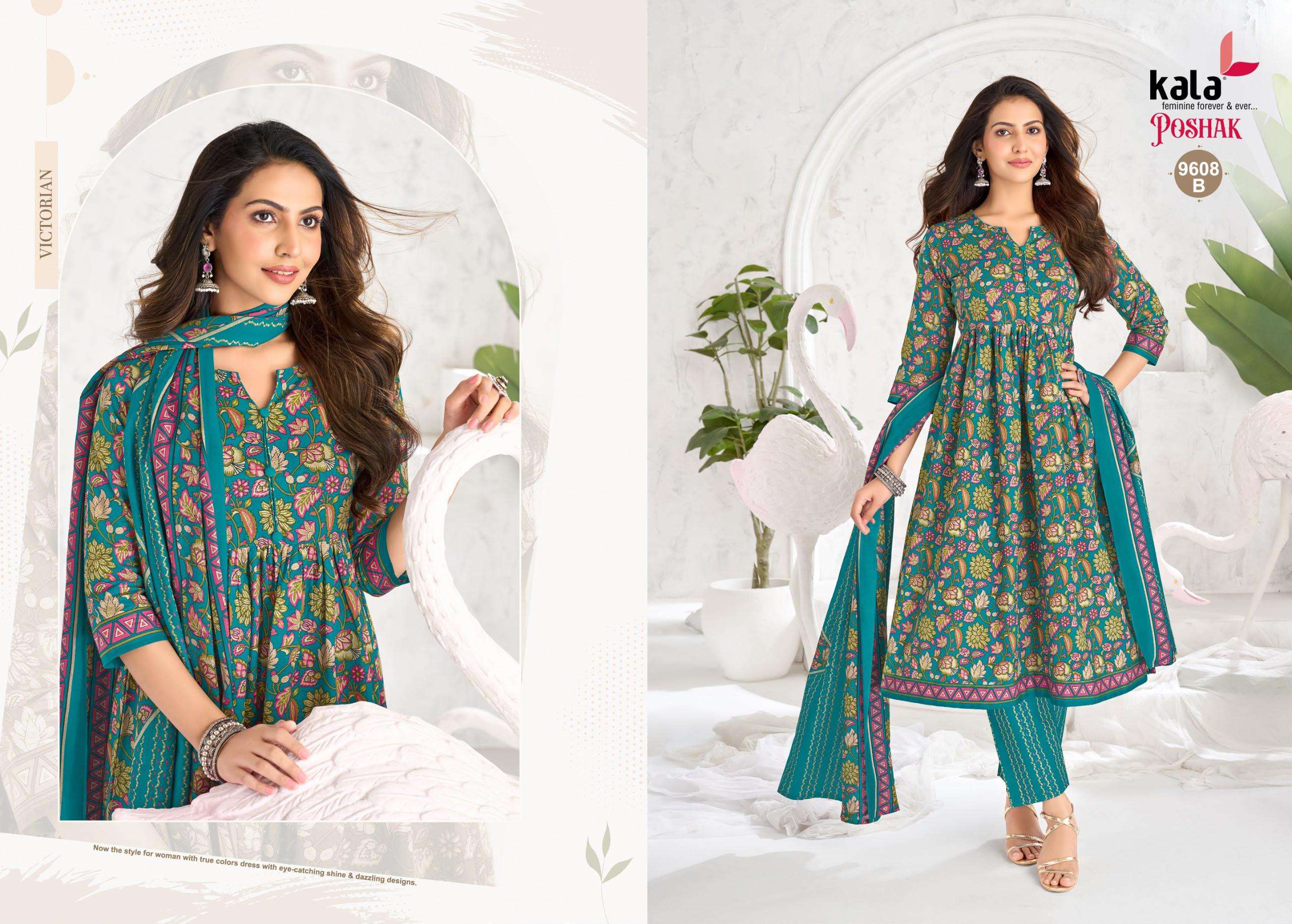 KALA FASHION POSHAK VOL 4 COTTON PRINTED SALWAR SUIT