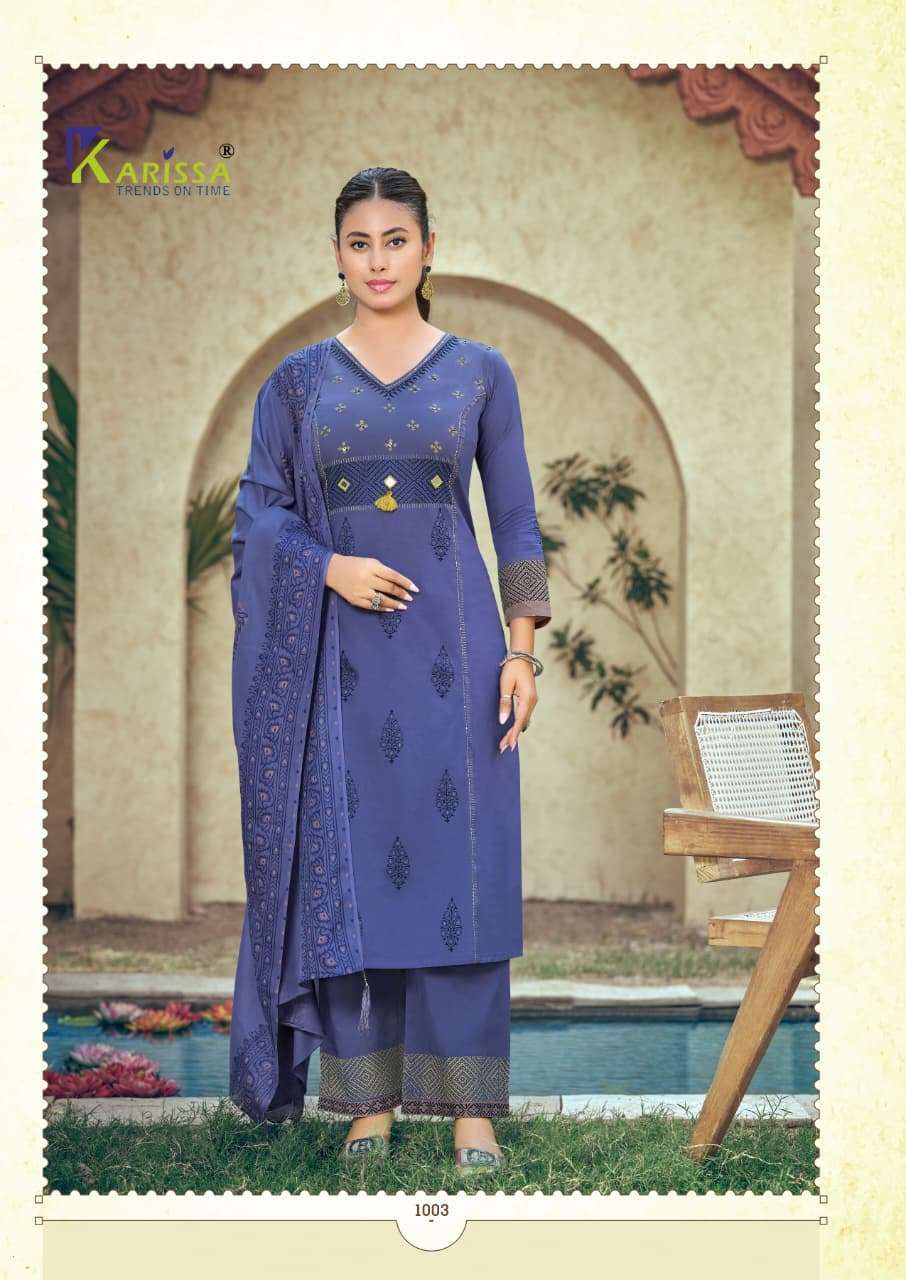 KARISSA KANIKA COTTON FANCY WORKS LADIES 3PCS SET COLLECTION 