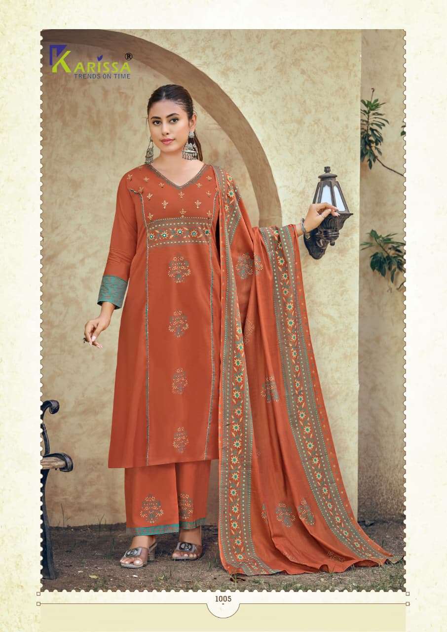 KARISSA KANIKA COTTON FANCY WORKS LADIES 3PCS SET COLLECTION 