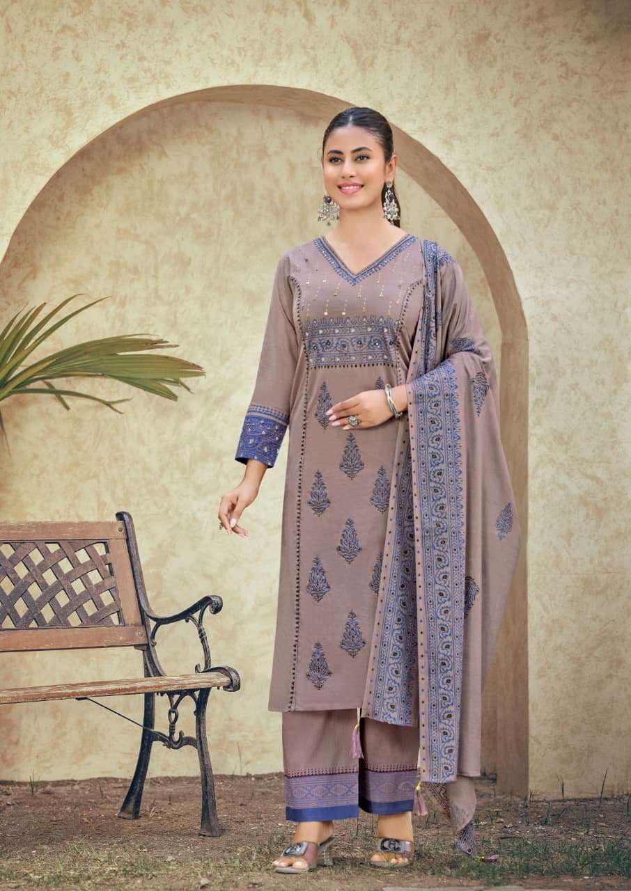 KARISSA KANIKA COTTON FANCY WORKS LADIES 3PCS SET COLLECTION 
