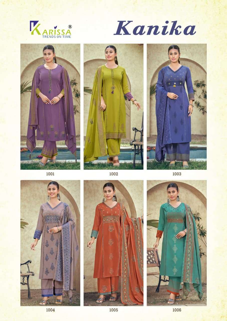 KARISSA KANIKA COTTON FANCY WORKS LADIES 3PCS SET COLLECTION 