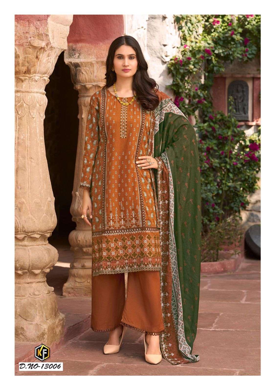 KEVAL FAB KANEEZ HEAVY COTTON LUXURY READY MADE COLLECTION VOL13 