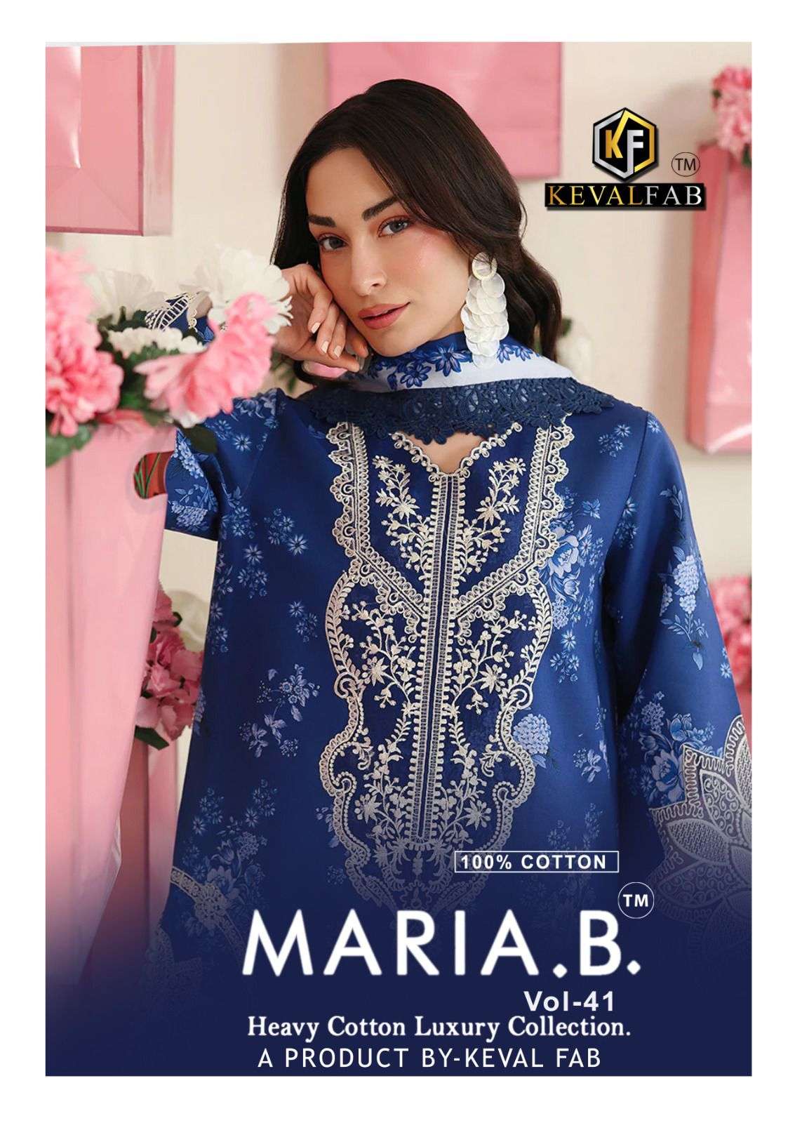 KEVAL FAB MARIA B VOL 41 READY MADE COLLECTION 
