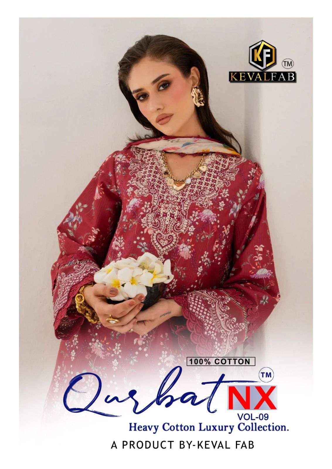 KEVAL FAB QURBAT NX VOL 9 READY MADE COLLECTION 