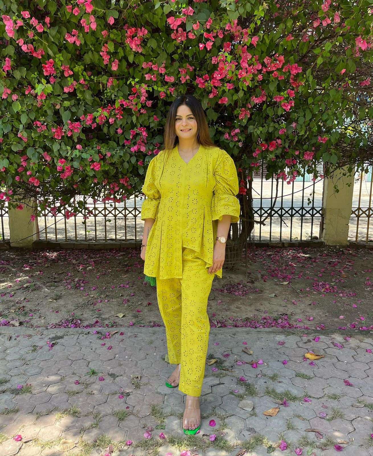 LG 2111 COTTON FANCY SUMMER SEASON WEAR TRENDY CO-ORD SET