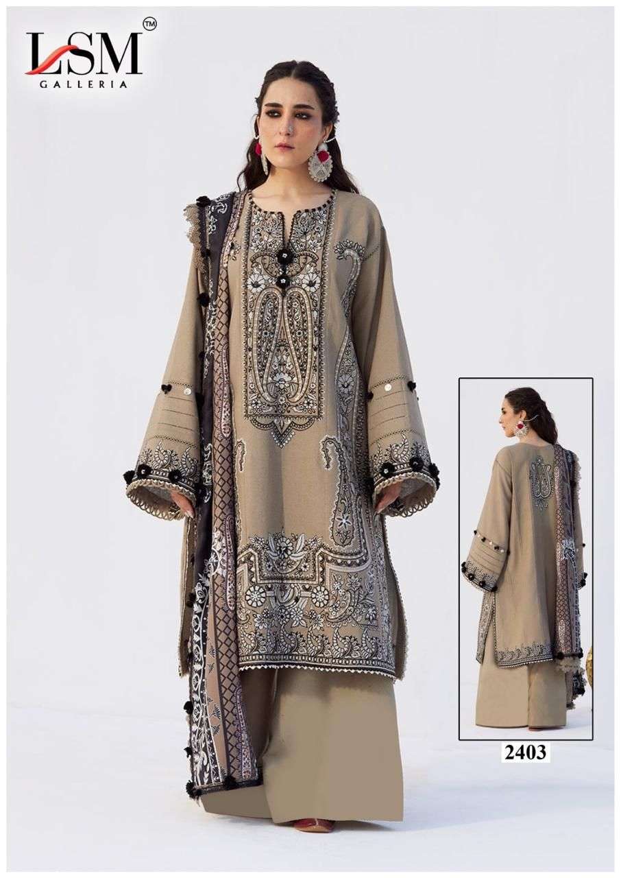 LSM GALLERIA PARIAN DREAM HEAVY LUXURY LAWN COLLECTION VOL 24