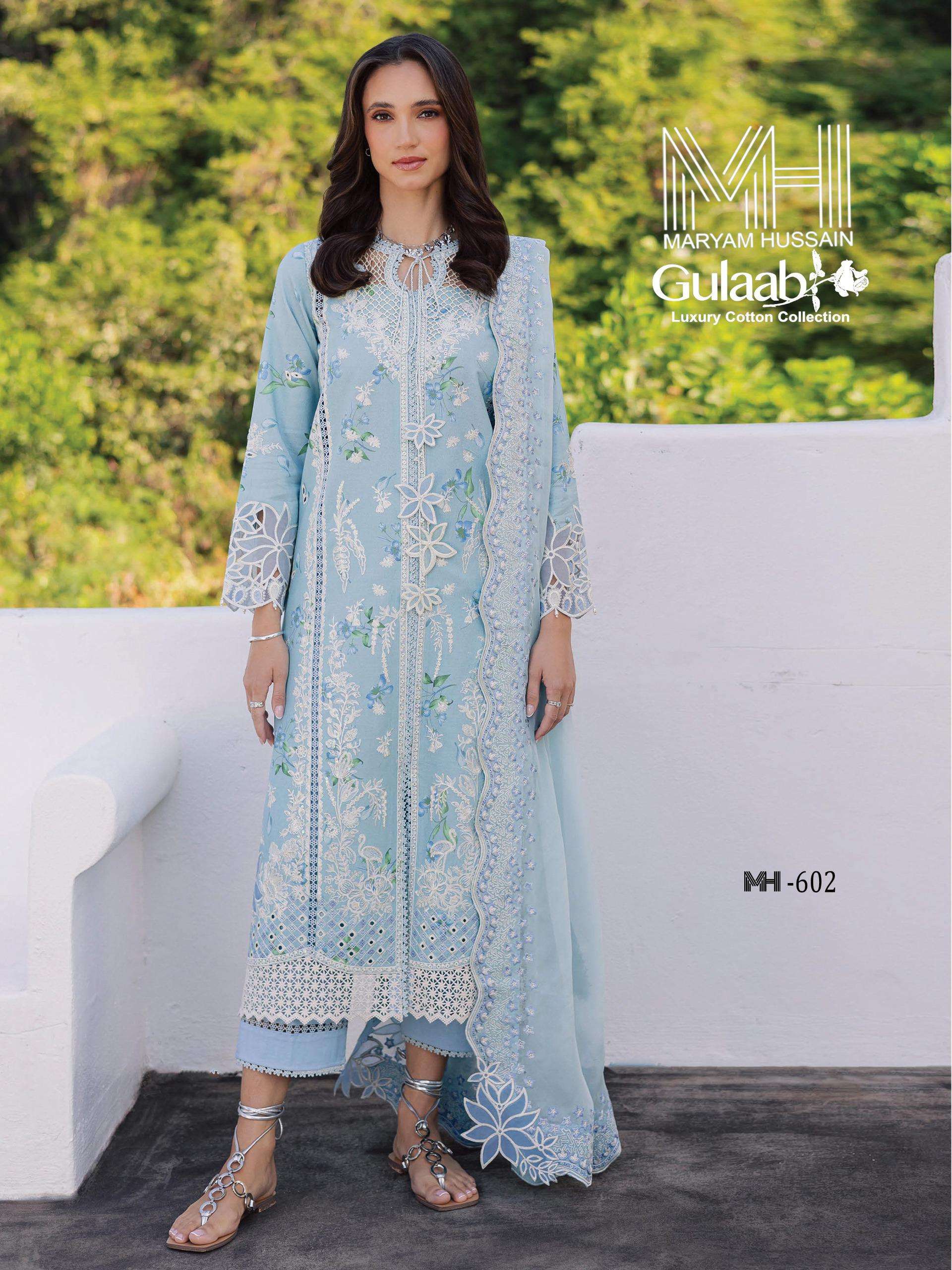 MARYAM HUSSAIN GULAAB VOL 6 COTTON DIGITAL KARACHI STYLE PRINT SALWAR SUIT