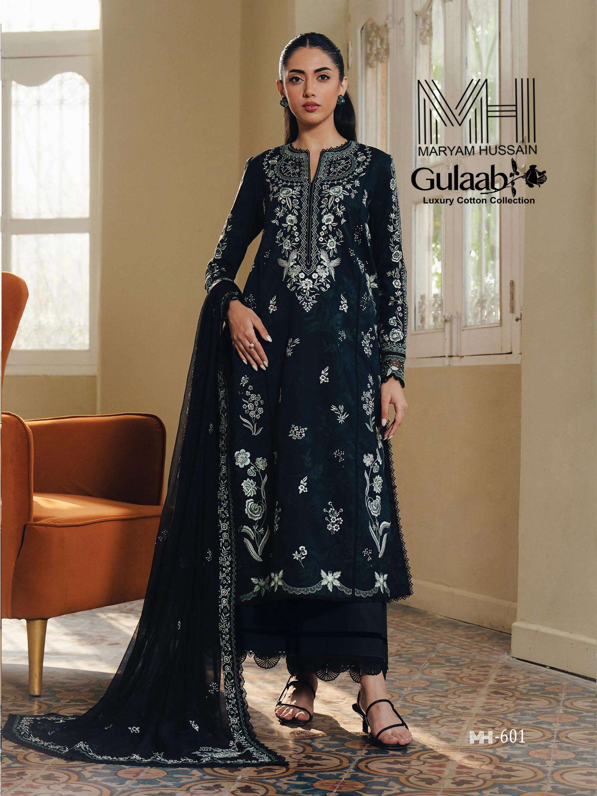 MARYAM HUSSAIN GULAAB VOL 6 COTTON DIGITAL KARACHI STYLE PRINT SALWAR SUIT