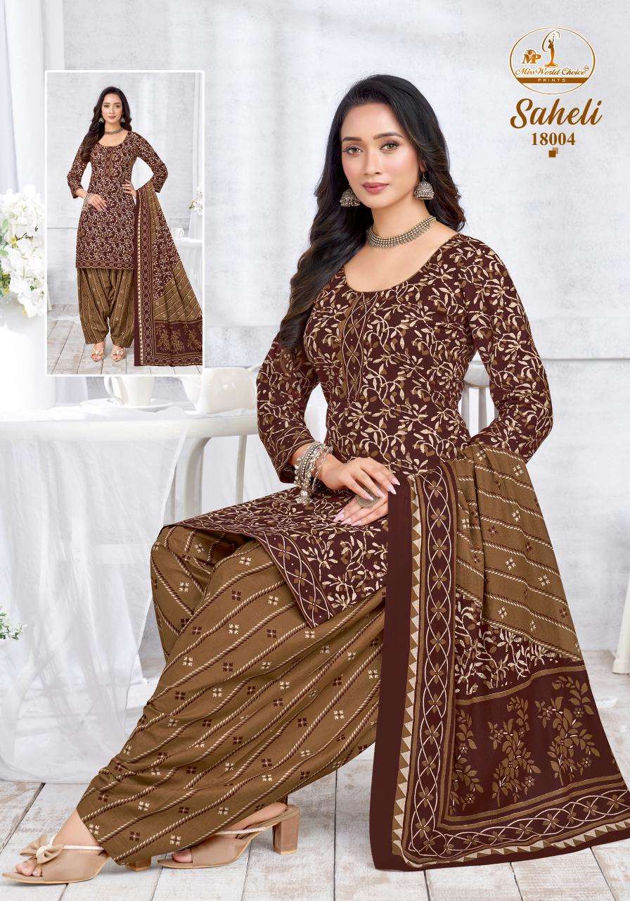 MISS WORLD CHOICE SAHELI VOL 18 READY MADE COLLECTION 