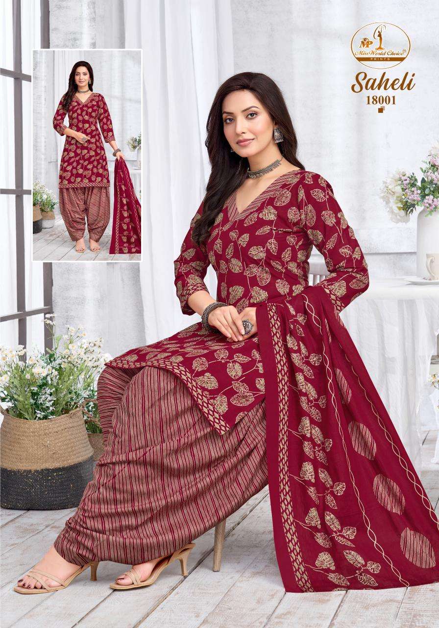 MISS WORLD CHOICE SAHELI VOL 18 READY MADE COLLECTION 