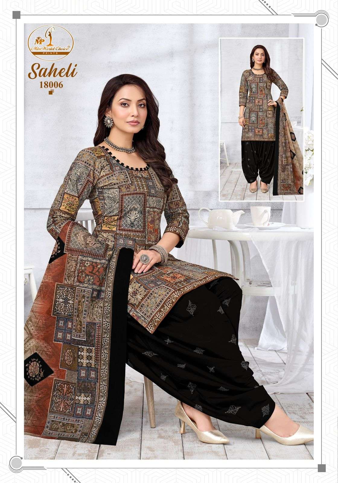 MISS WORLD CHOICE SAHELI VOL 18 READY MADE COLLECTION 