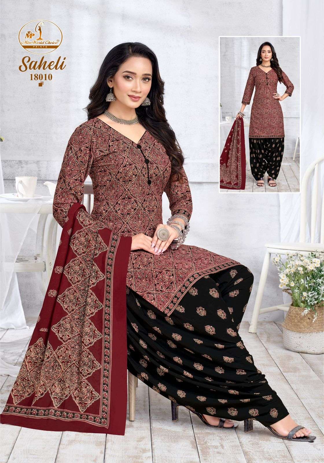 MISS WORLD CHOICE SAHELI VOL 18 READY MADE COLLECTION 