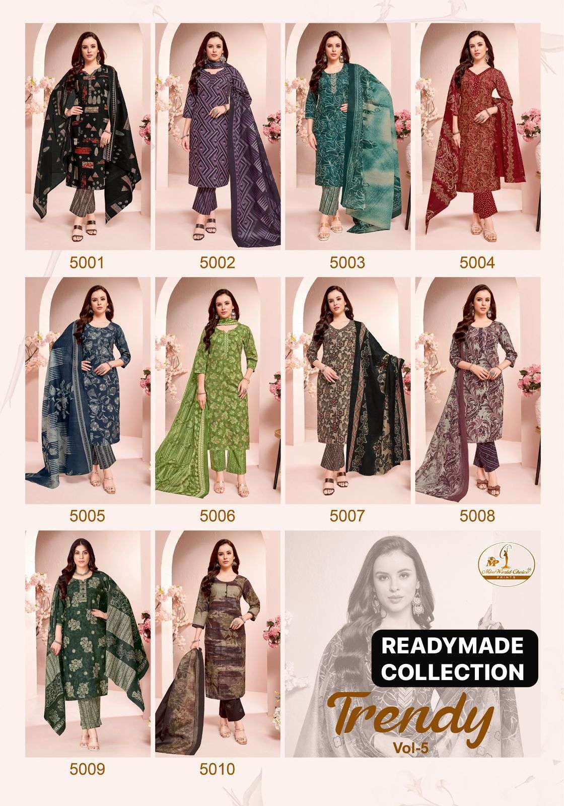 MISS WORLD CHOICE TRENDY VOL 5 READY MADE COLLECTION 