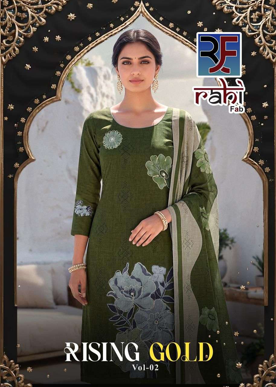 RAHI FAB RISING GOLD VOL 2 READY MADE COLLECTION 