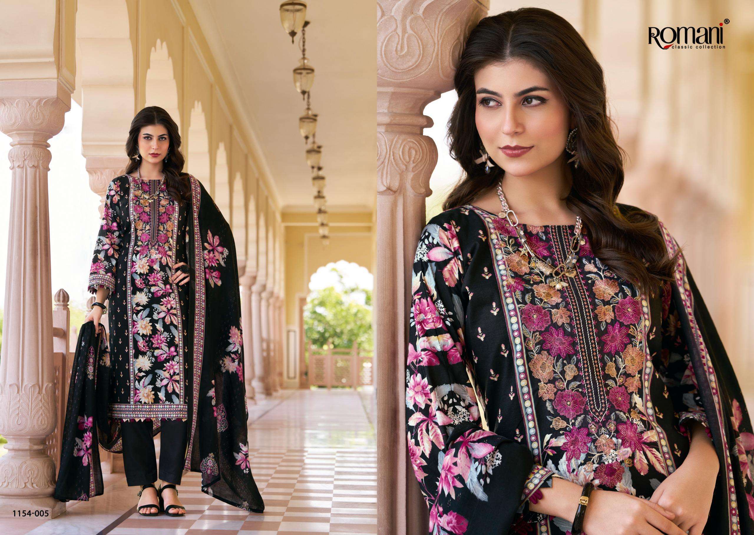 ROMANI AARZU VOL 34 COTTON DIGITAL PRINT WITH FANCY WORK SUIT