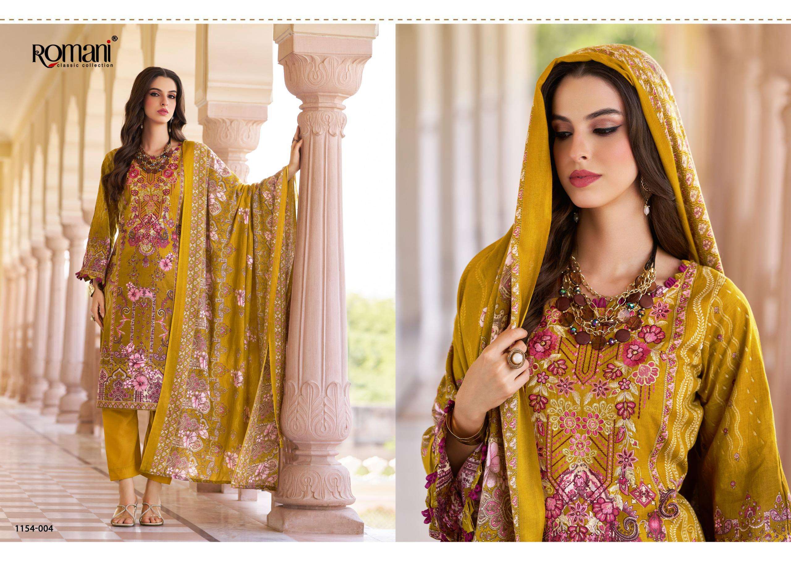 ROMANI AARZU VOL 34 COTTON DIGITAL PRINT WITH FANCY WORK SUIT