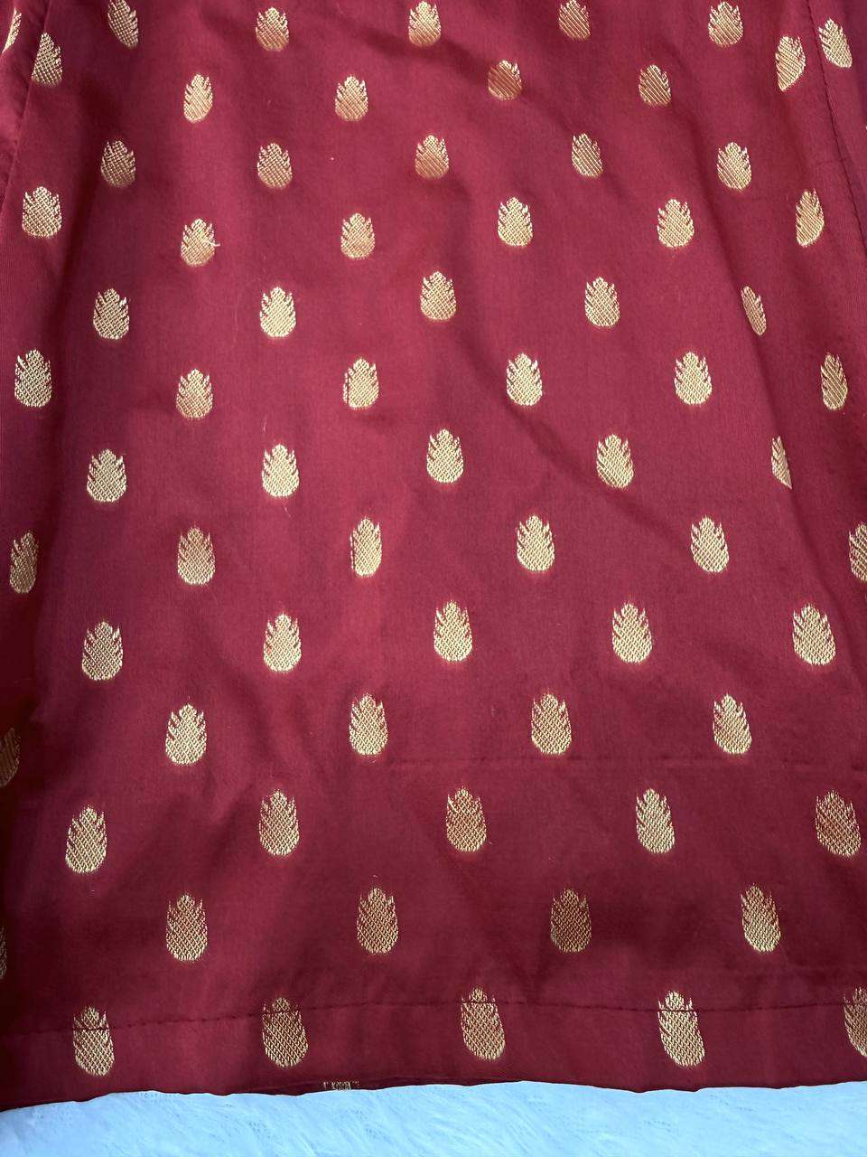 RTC 6028 JACQUARD BUTTI FABRIC DESIGNER 3PCS ANARKALI STYLE LADIES SUIT