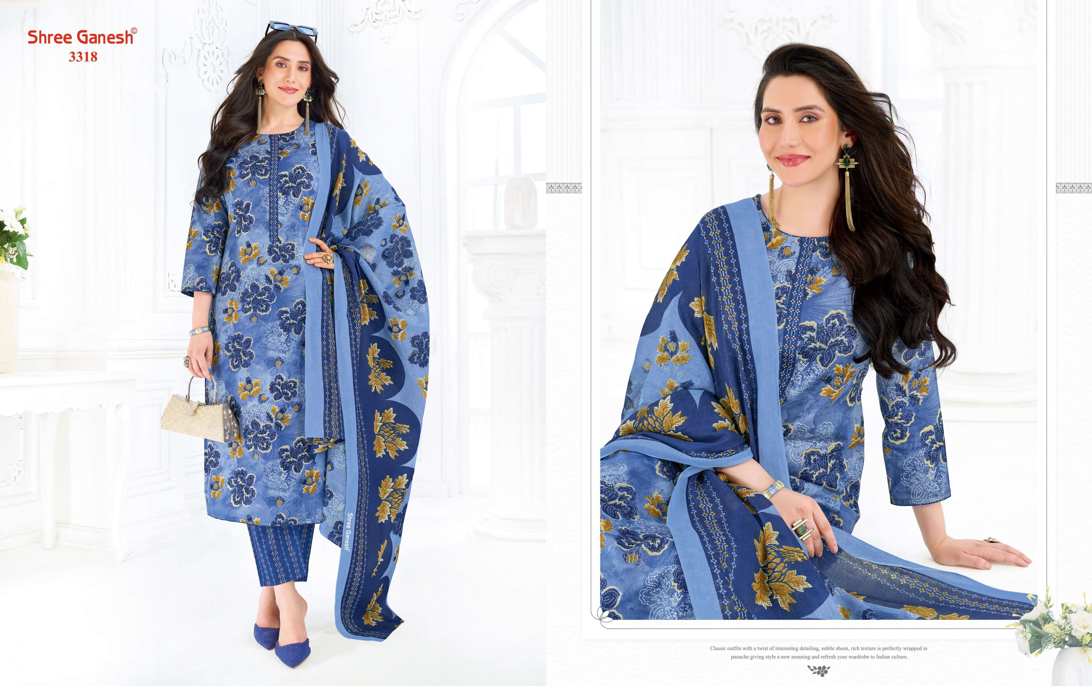 SHREE GANESH SAMAIYRA VOL 23 COTTON PRINT LADIES SALWAR SUIT	