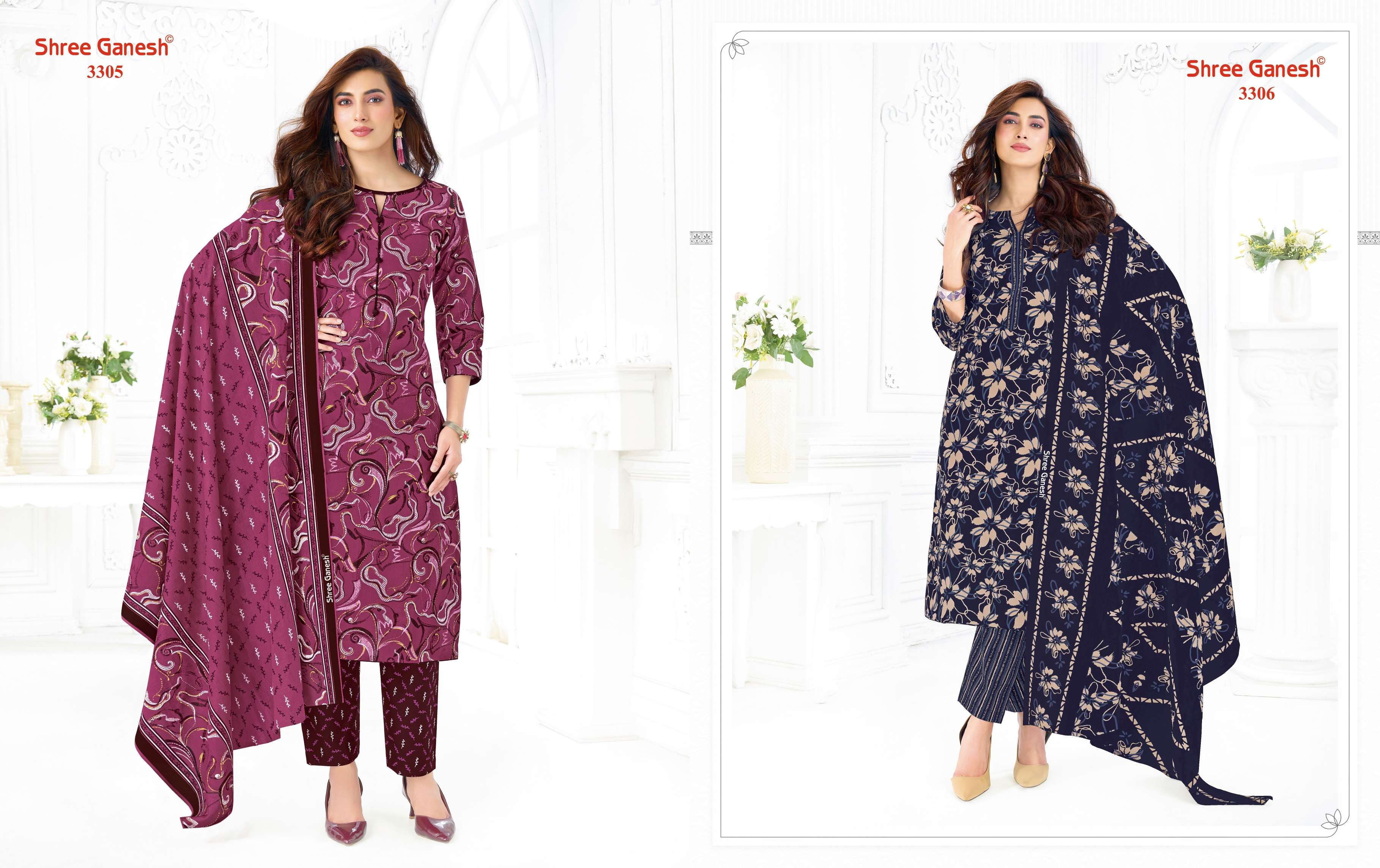 SHREE GANESH SAMAIYRA VOL 23 COTTON PRINT LADIES SALWAR SUIT	