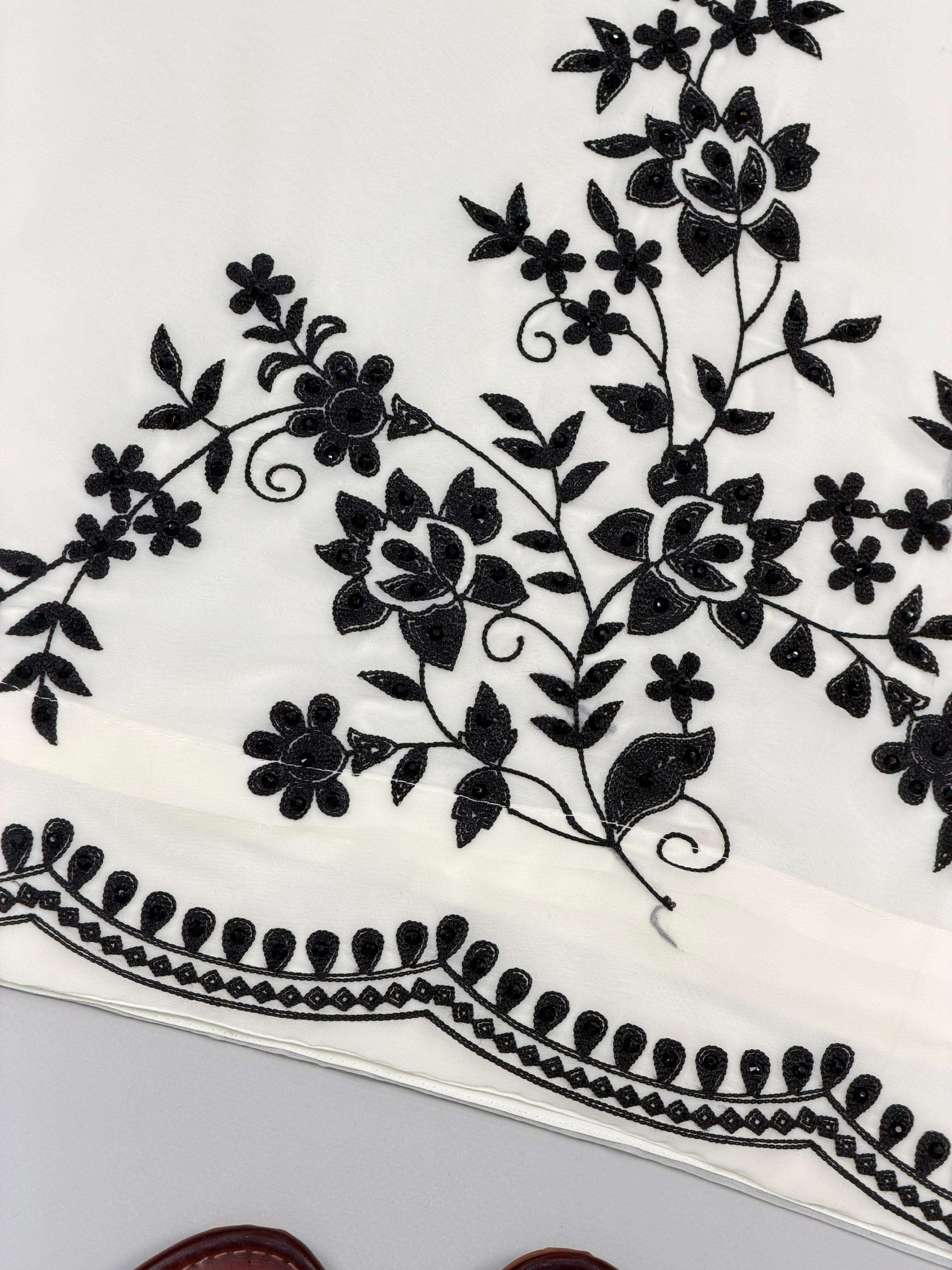 SR 1713 GEORGETTE SEQUENCE EMBROIDERY DESIGNER WORK PARTY WEAR LADIES SUIT