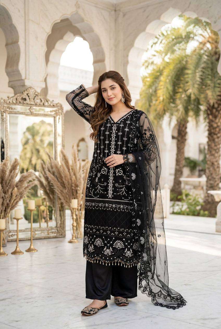 ST 178 BEAUTIFUL DESIGNER LOOK PARTY WEAR PAKISTANI STYLE SUIT 