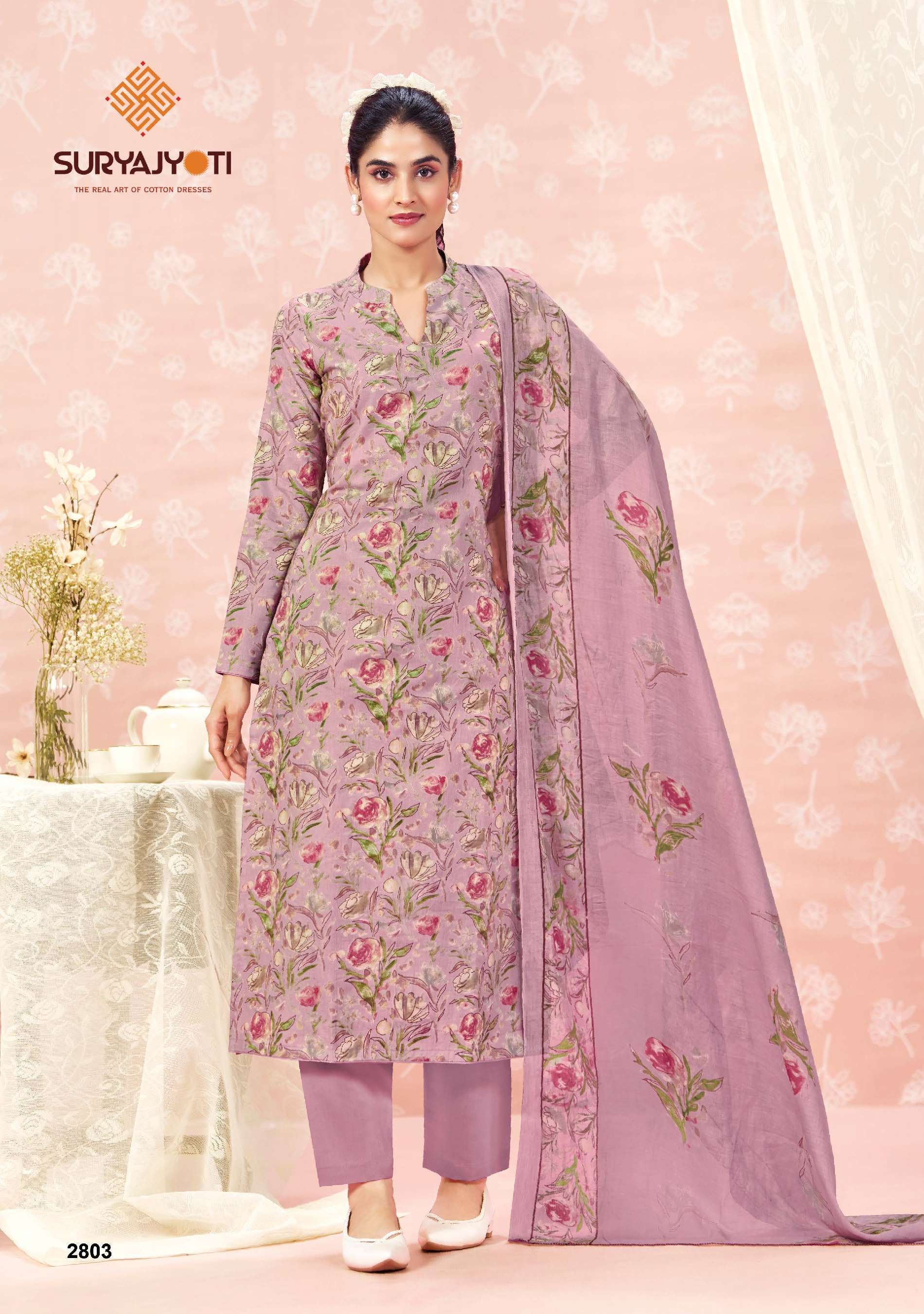 SURYAJYOTI NARGIS VOL 28 COTTON PRINTED SALWAR SUIT