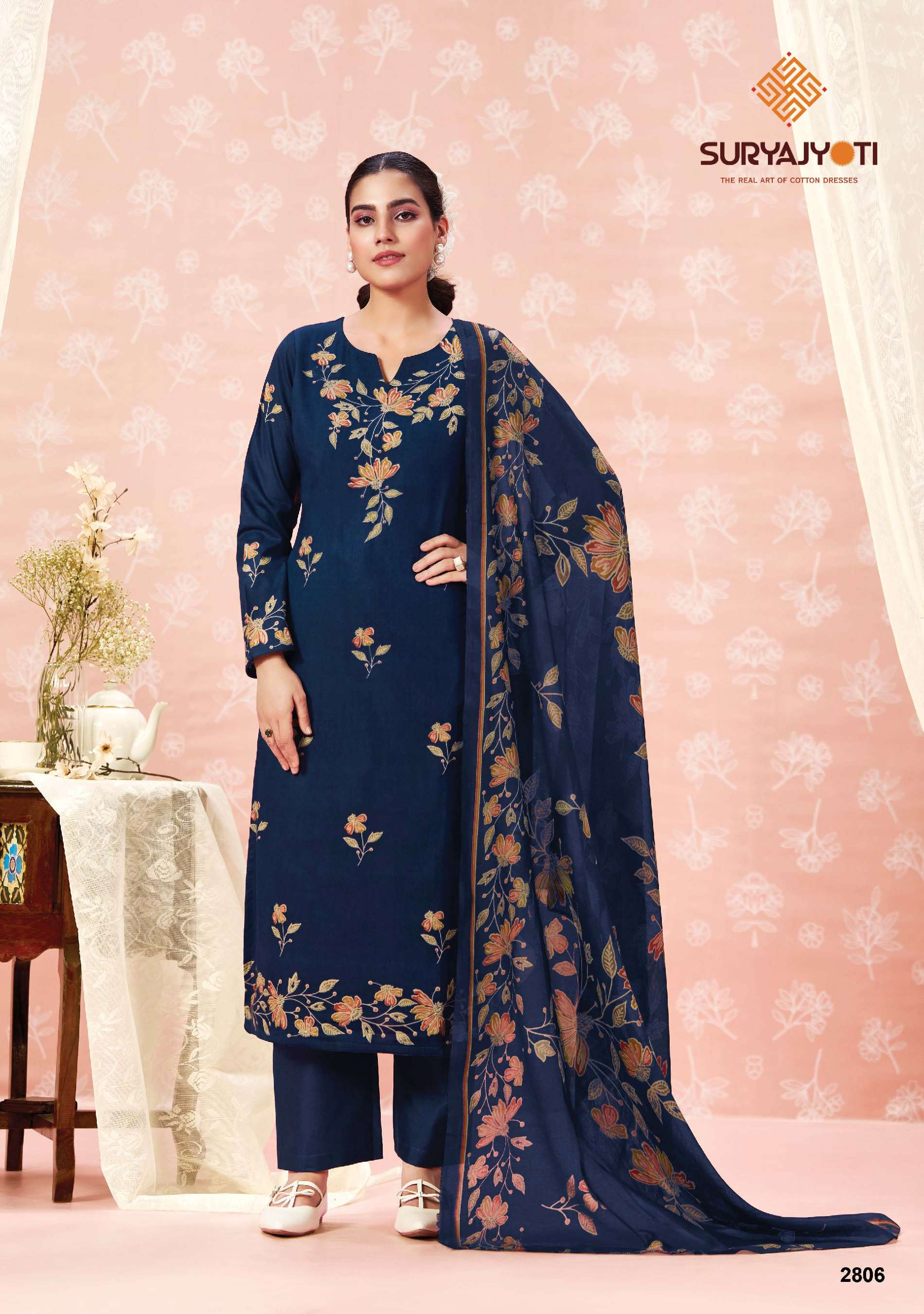 SURYAJYOTI NARGIS VOL 28 COTTON PRINTED SALWAR SUIT