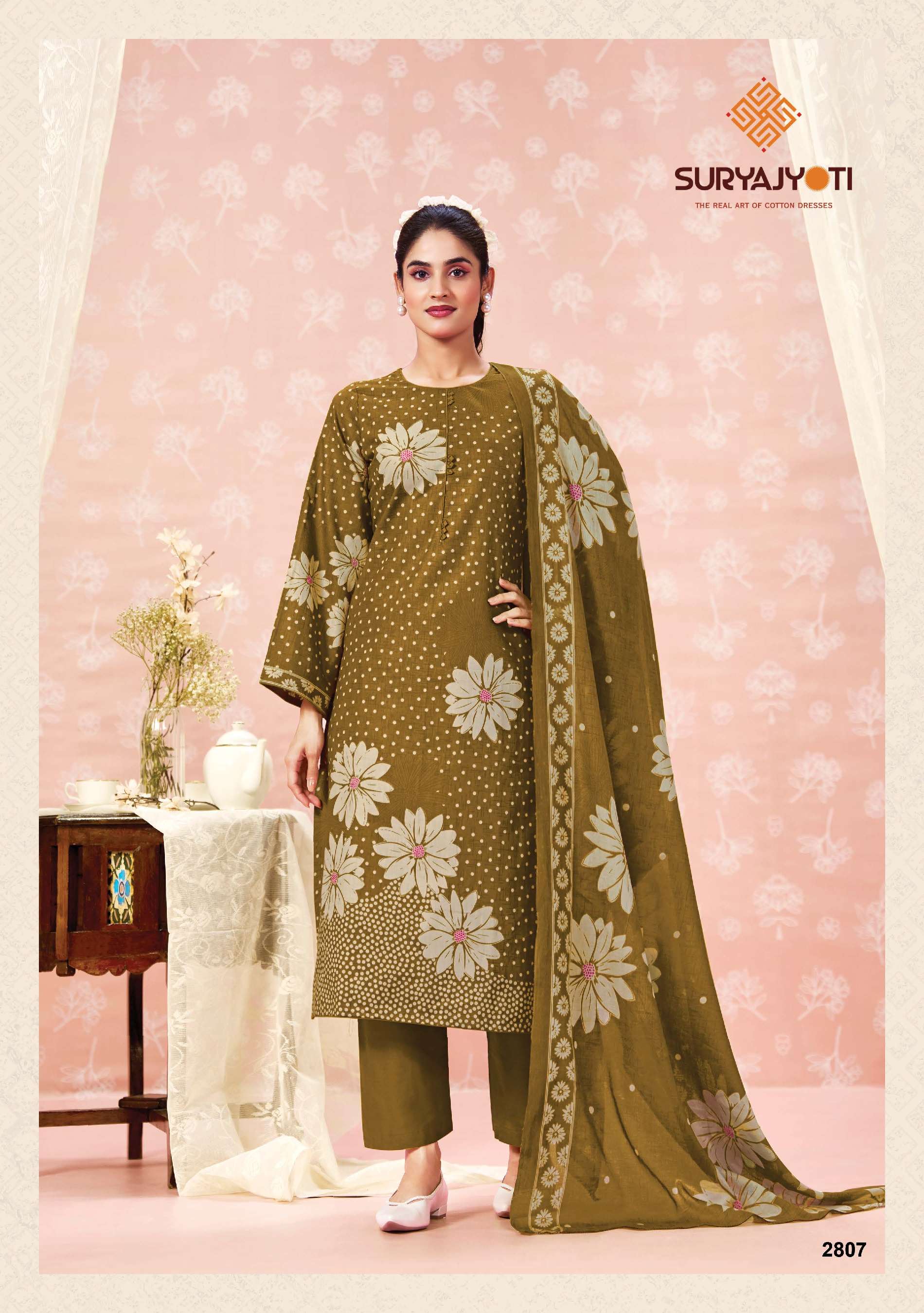 SURYAJYOTI NARGIS VOL 28 COTTON PRINTED SALWAR SUIT