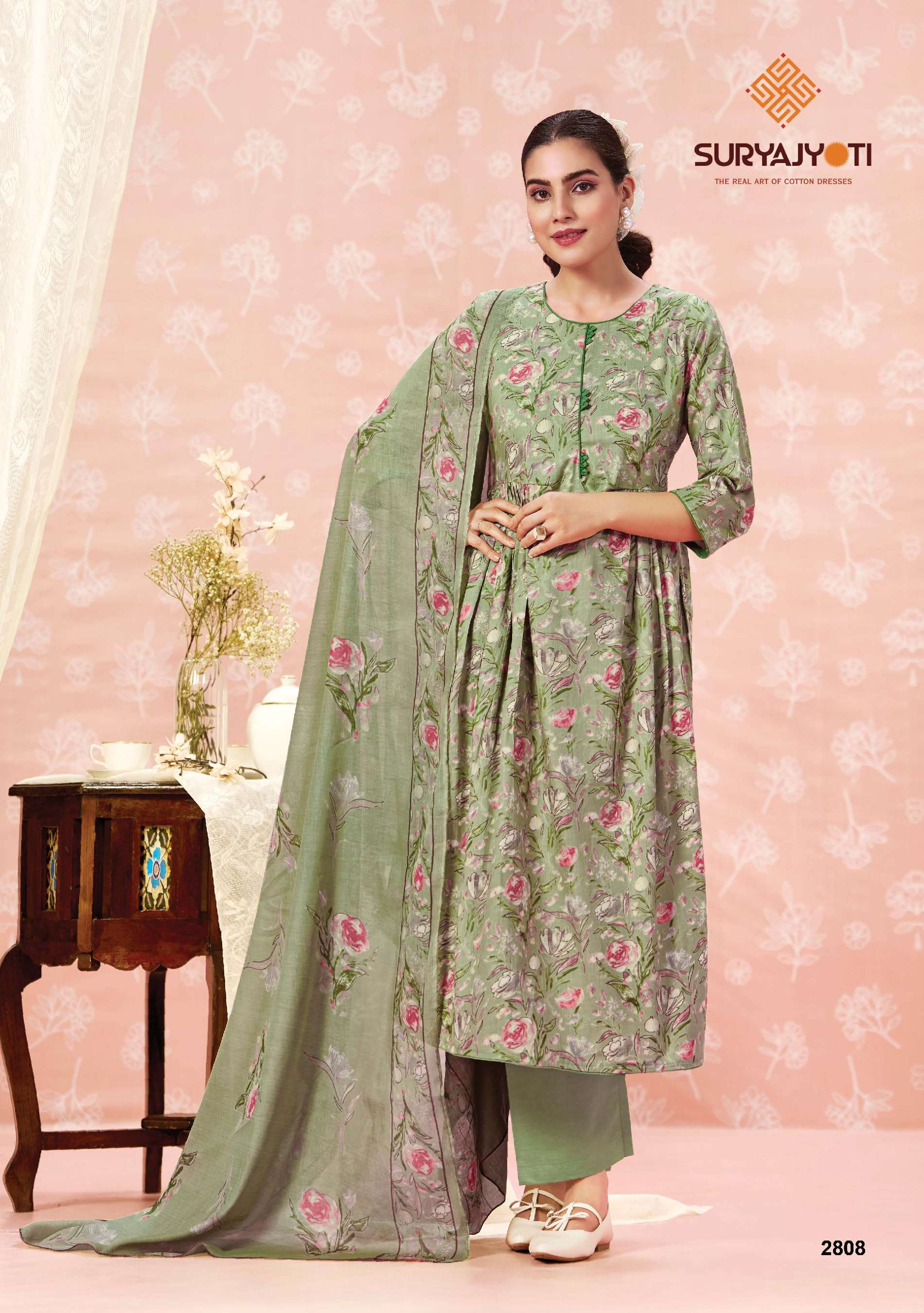 SURYAJYOTI NARGIS VOL 28 COTTON PRINTED SALWAR SUIT