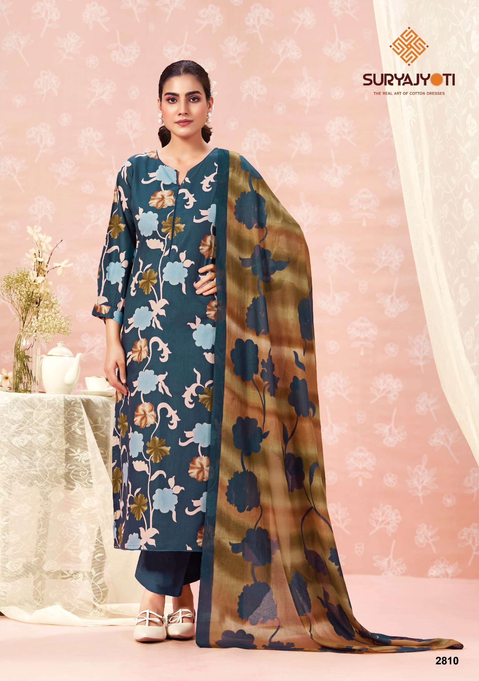 SURYAJYOTI NARGIS VOL 28 COTTON PRINTED SALWAR SUIT