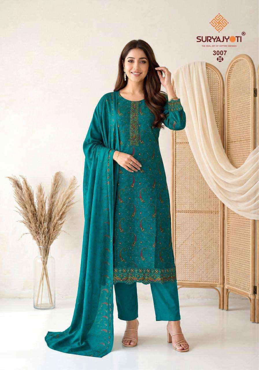SURYAJYOTI  PARIZA ADVANCE VOL 3 READY MADE COLLECTION 
