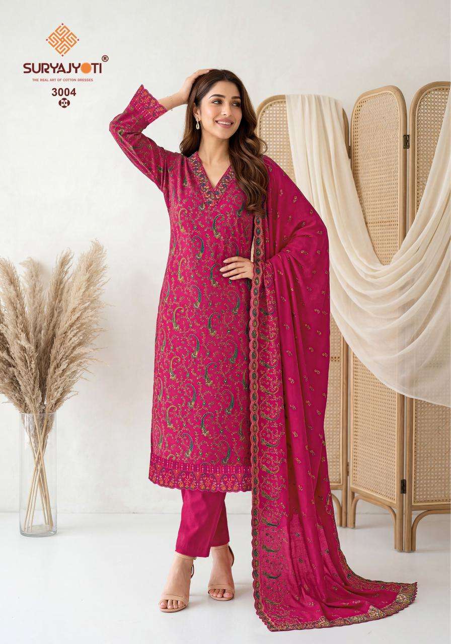 SURYAJYOTI  PARIZA ADVANCE VOL 3 READY MADE COLLECTION 