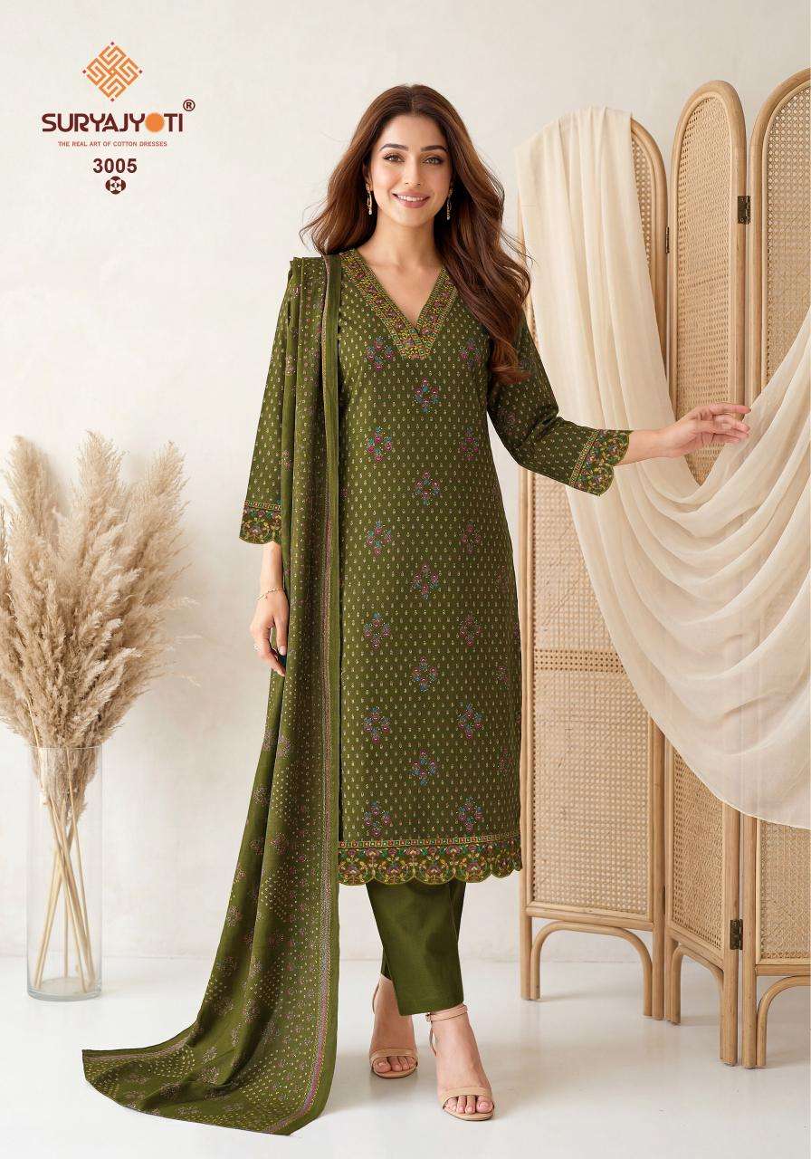 SURYAJYOTI  PARIZA ADVANCE VOL 3 READY MADE COLLECTION 