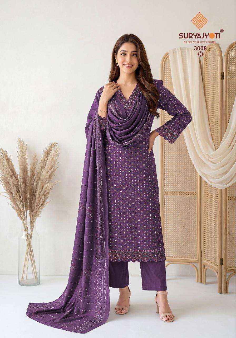 SURYAJYOTI  PARIZA ADVANCE VOL 3 READY MADE COLLECTION 